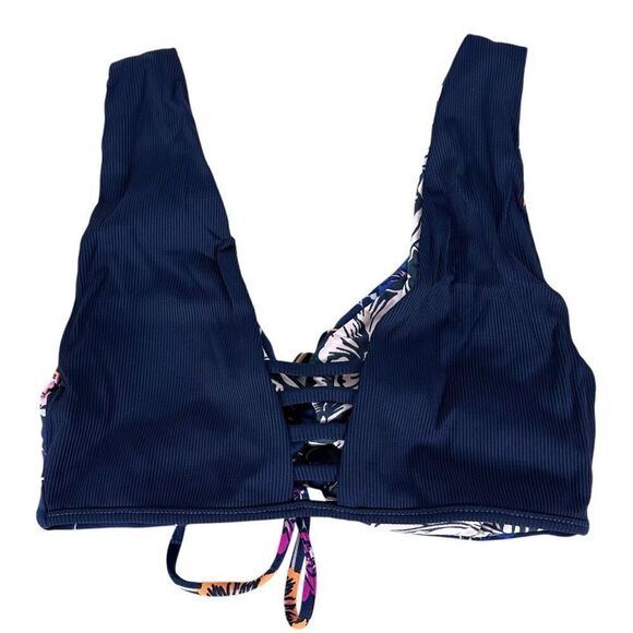Maaji Reversible Bikini size Blue Large - Picture 7 of 11